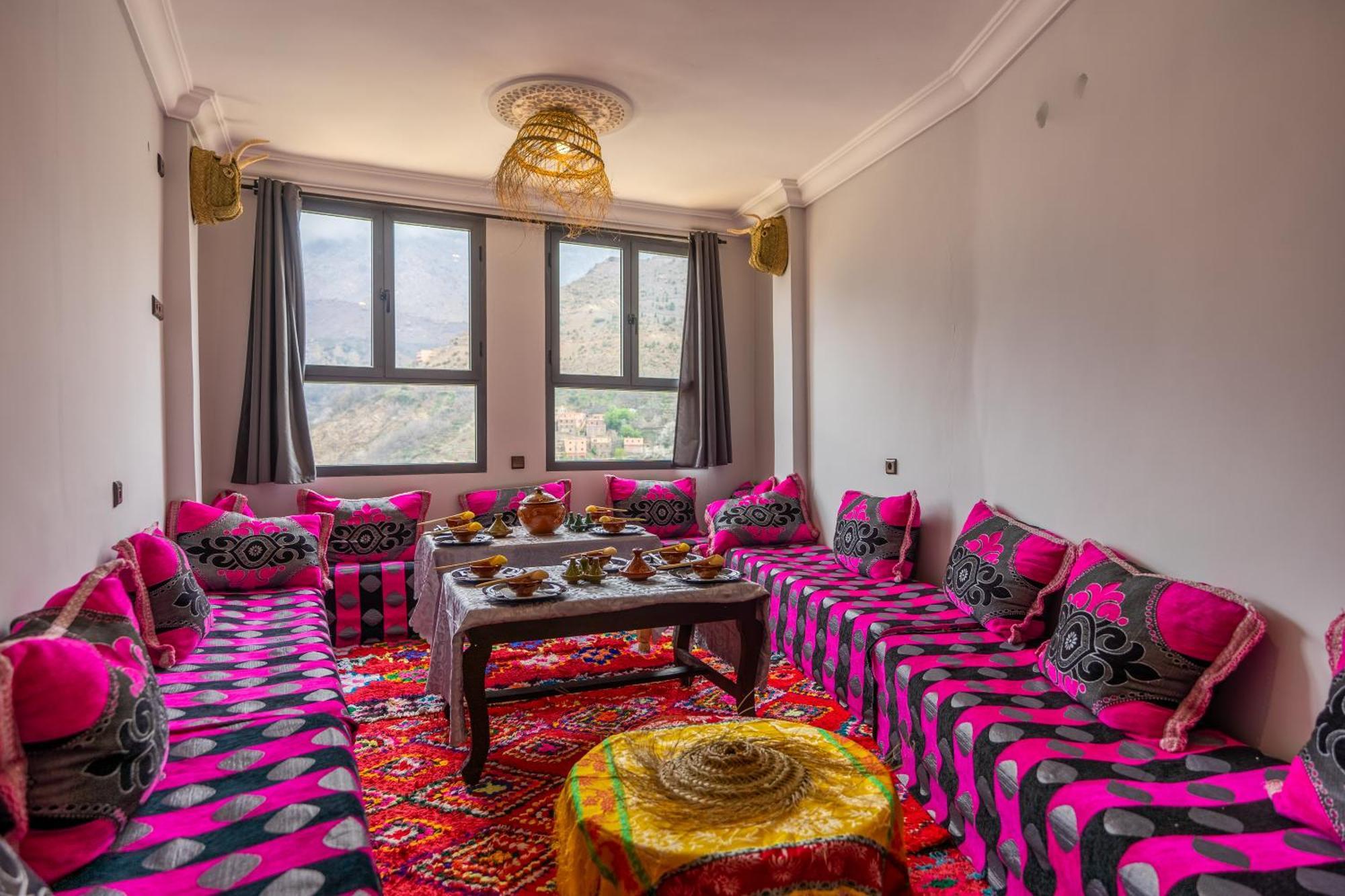 Le Reflet D'Imlil Bed & Breakfast Имлил Екстериор снимка