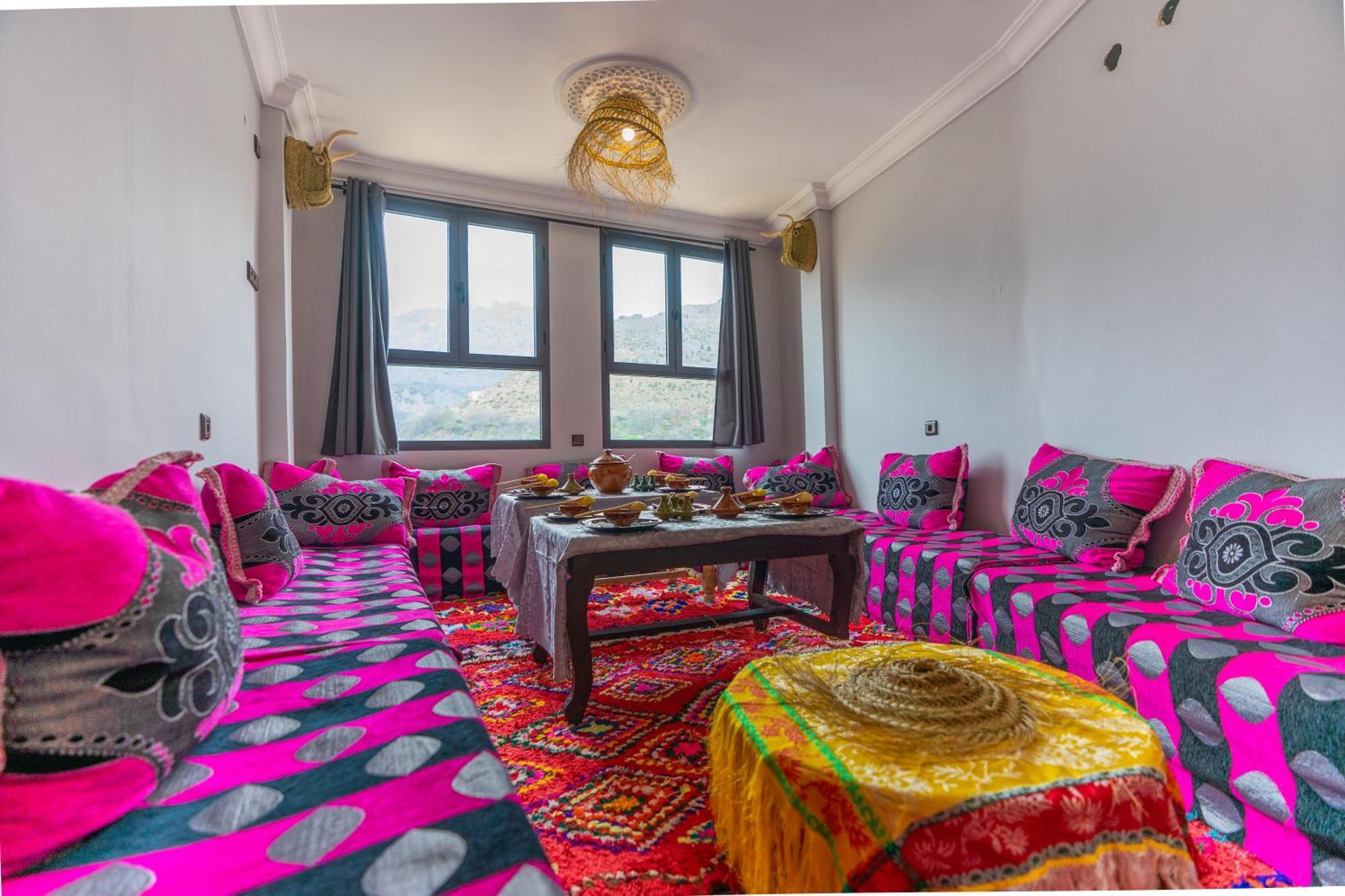 Le Reflet D'Imlil Bed & Breakfast Имлил Екстериор снимка