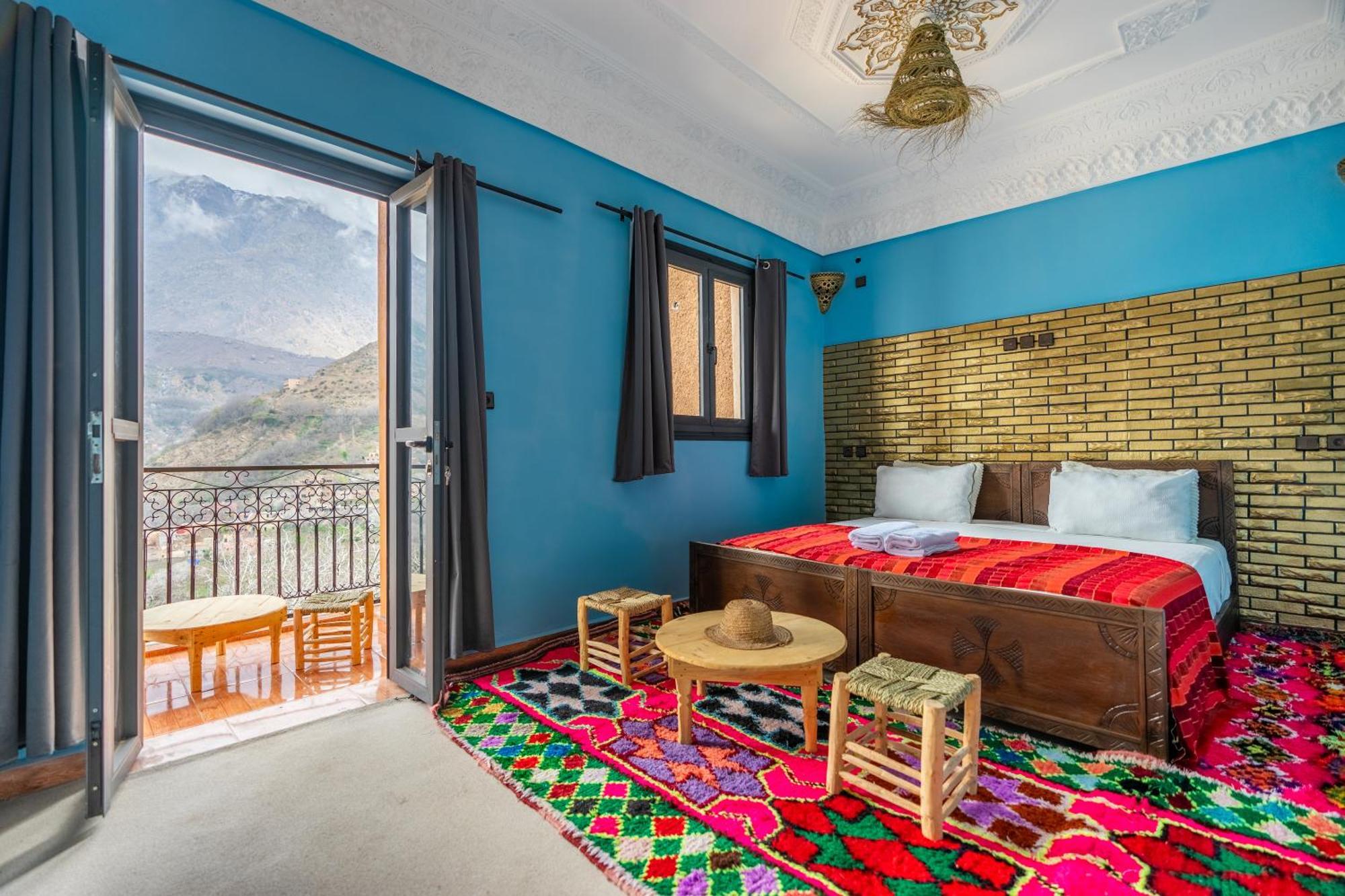 Le Reflet D'Imlil Bed & Breakfast Имлил Екстериор снимка